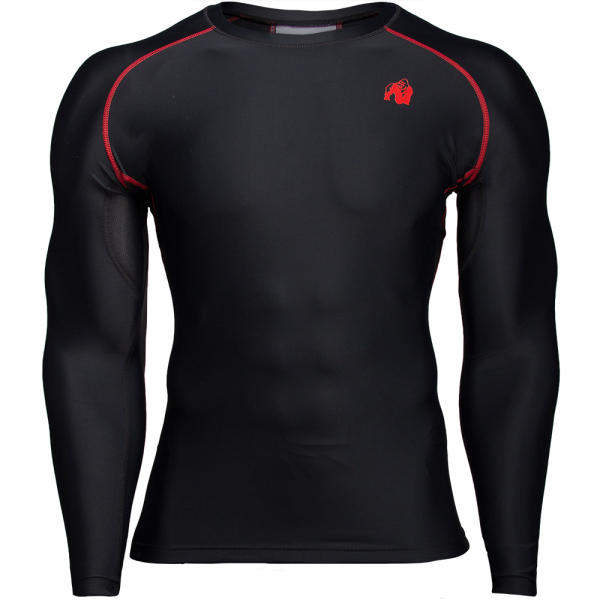 Рашгард Hayden Compression Longsleeve Black/Red