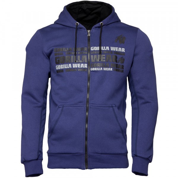 Куртка Bowie Mesh Zipped Hoodie Navy Blue