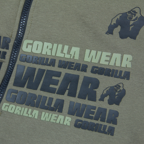 Куртка Bowie Mesh Zipped Hoodie Army Green