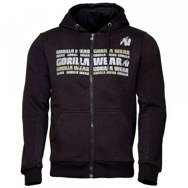 Куртка Bowie Mesh Zipped Hoodie Black1