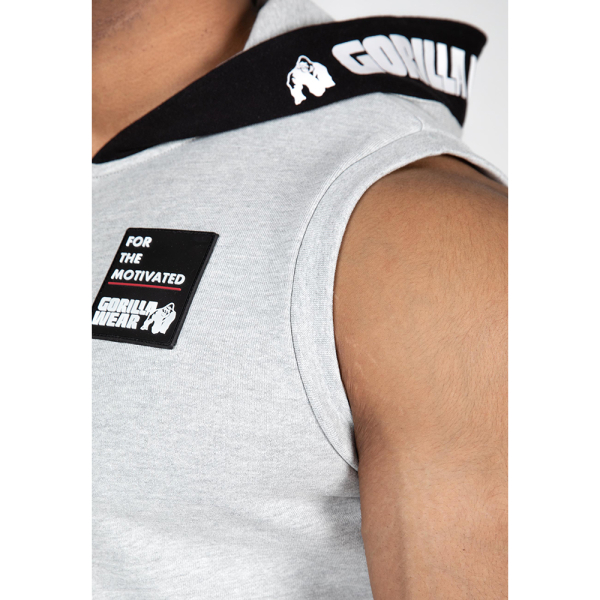 Milwaukee S/L Zipped Hoodie Gray Melange