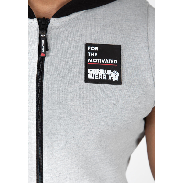 Milwaukee S/L Zipped Hoodie Gray Melange