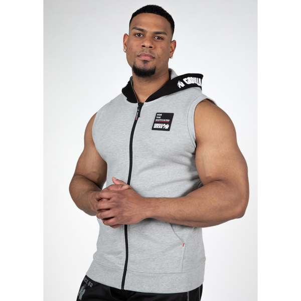 Milwaukee S/L Zipped Hoodie Gray Melange