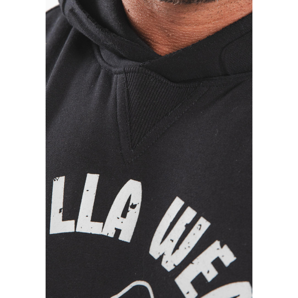 Marshall Sleeveless Hoodie Black