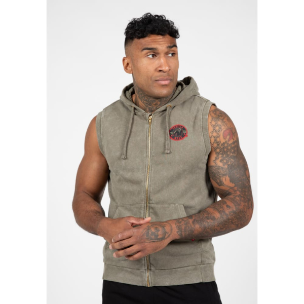Безрукавка Silverdale Sleeveless Hoodie Army Green8