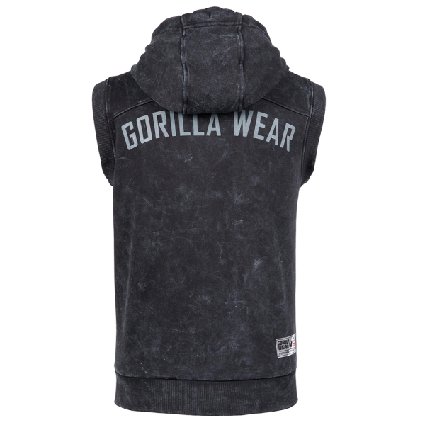 Silverdale Sleeveless Hoodie Black