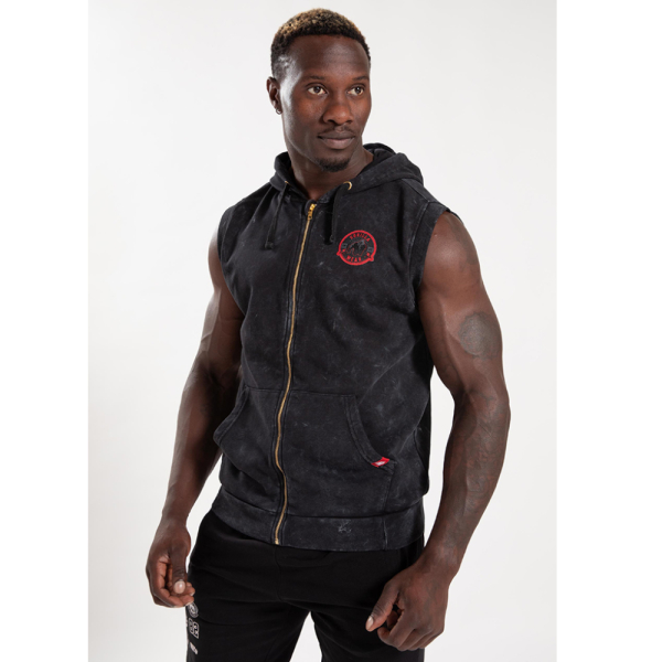 Silverdale Sleeveless Hoodie Black