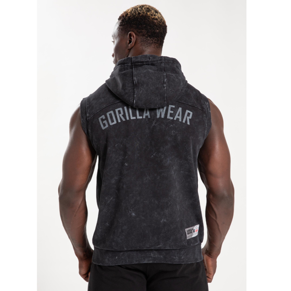Silverdale Sleeveless Hoodie Black