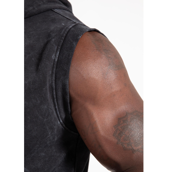 Silverdale Sleeveless Hoodie Black