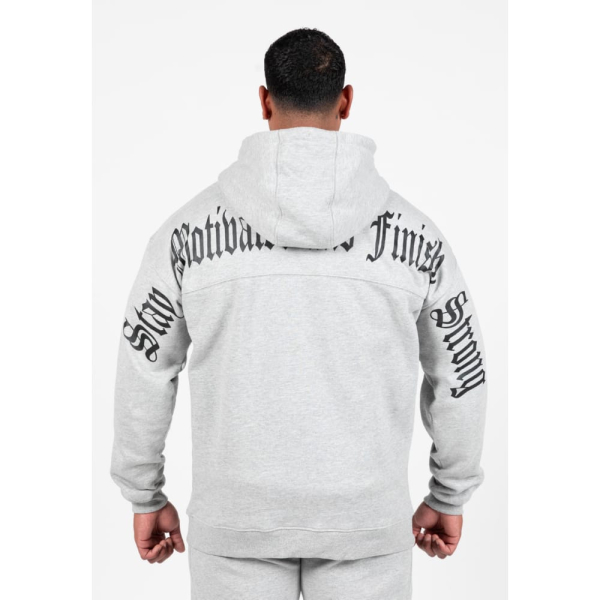 Кофта Utah Zipped Hoodie Light Gray9