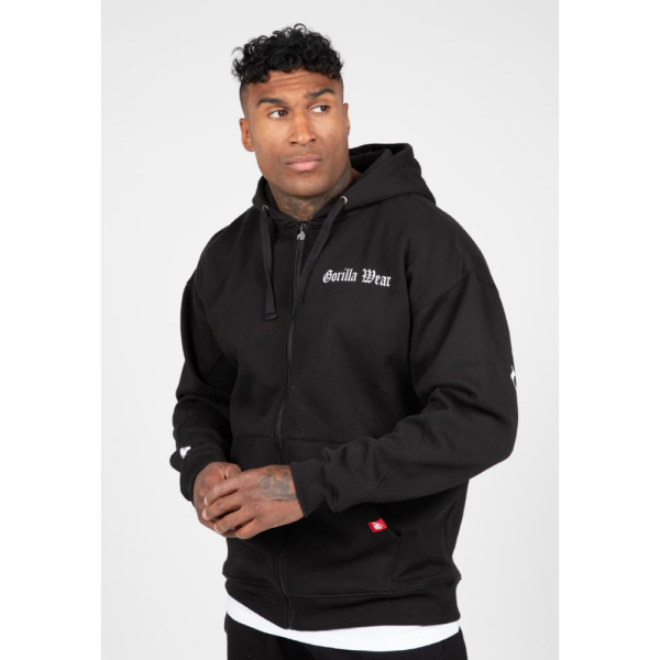 Кофта Utah Zipped Hoodie Black1