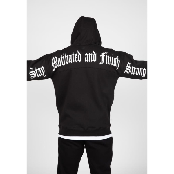 Кофта Utah Zipped Hoodie Black2