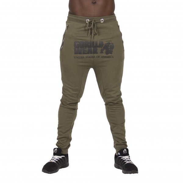 Брюки Alabama Drop Crotch Army Green