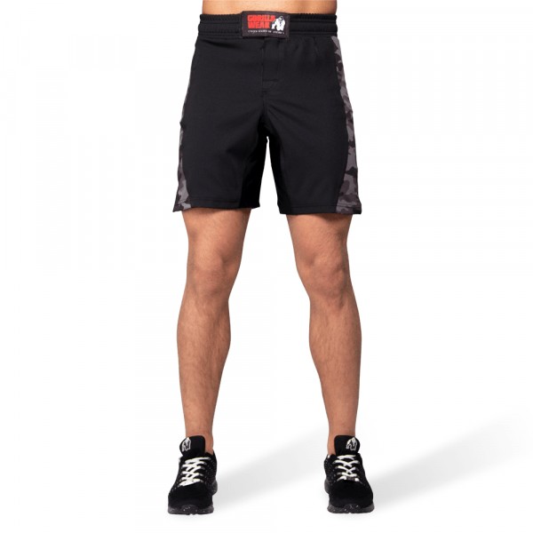 Шорты Kensington MMA Fightshorts - Black/Gray Camo