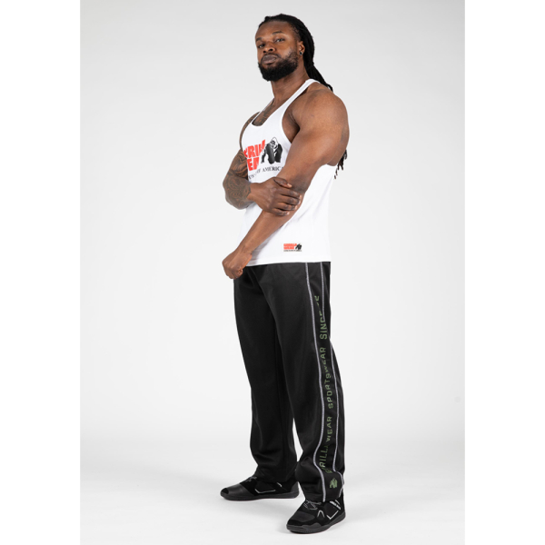 Functional Mesh Pants - Black/Green