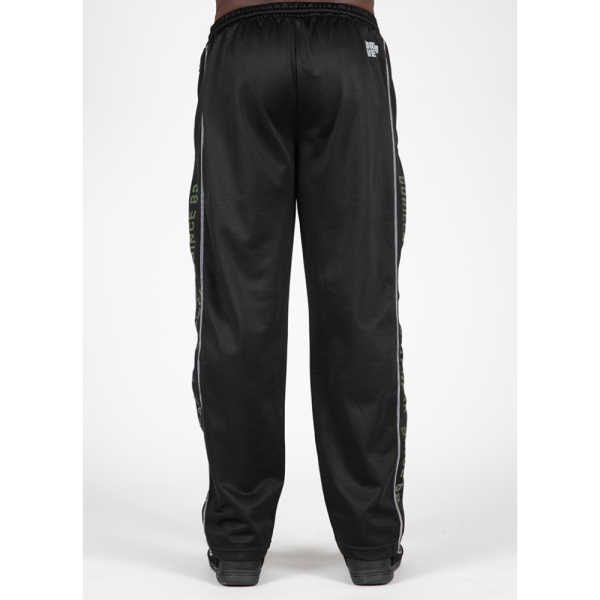 Functional Mesh Pants - Black/Green