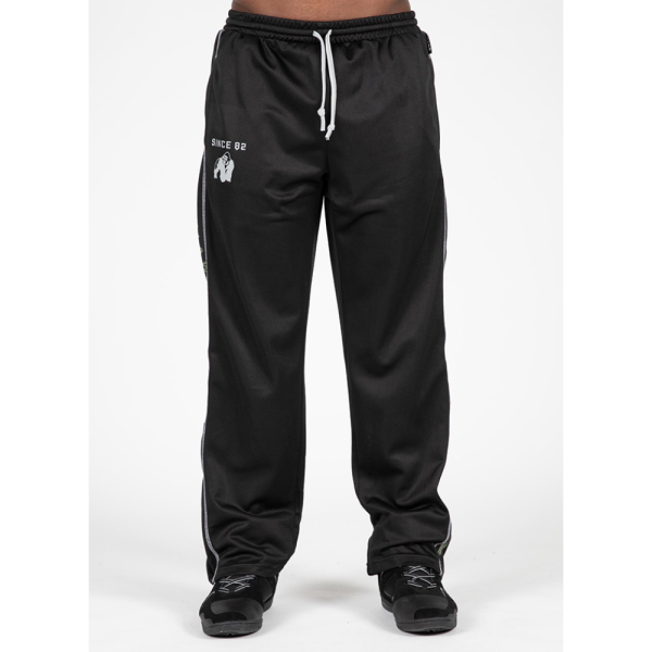 Functional Mesh Pants - Black/Green