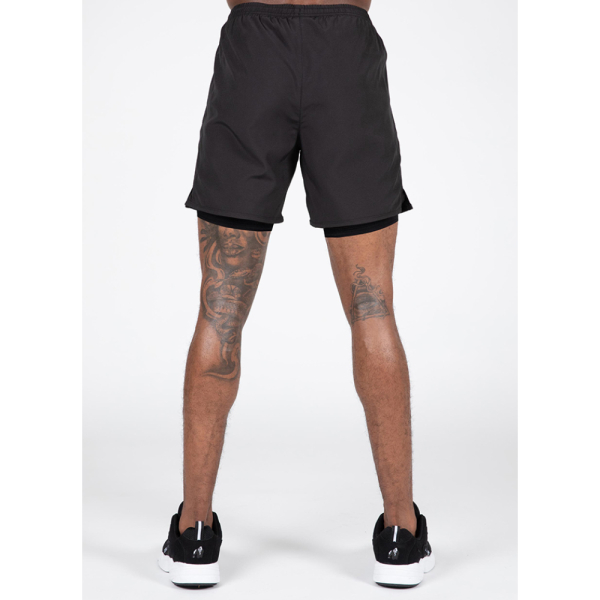 Modesto 2-In-1 Shorts - Black