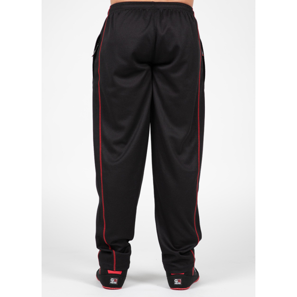 Wallace Mesh Pants - Black/Red