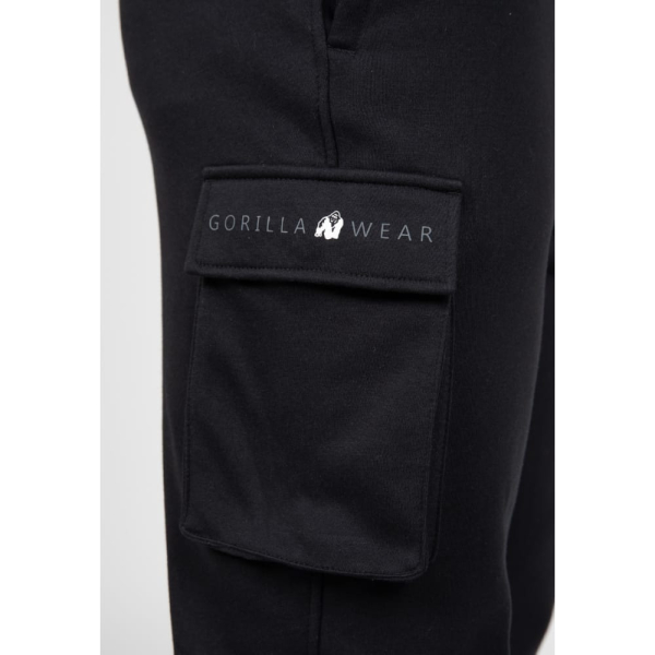 Hudson Cargo Sweatpants Black4