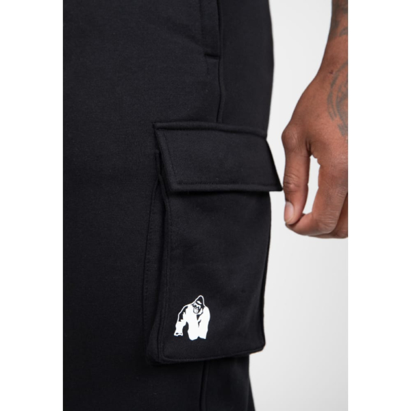 Hudson Cargo Sweatpants Black8