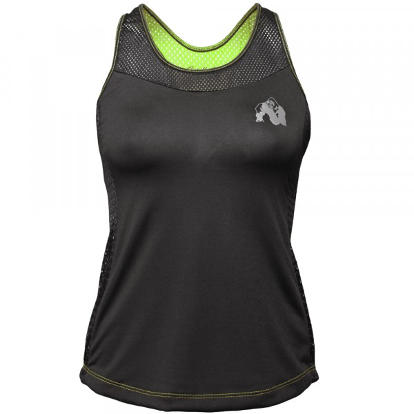 Майка Marianna Tank Top Black/ Neon Lime