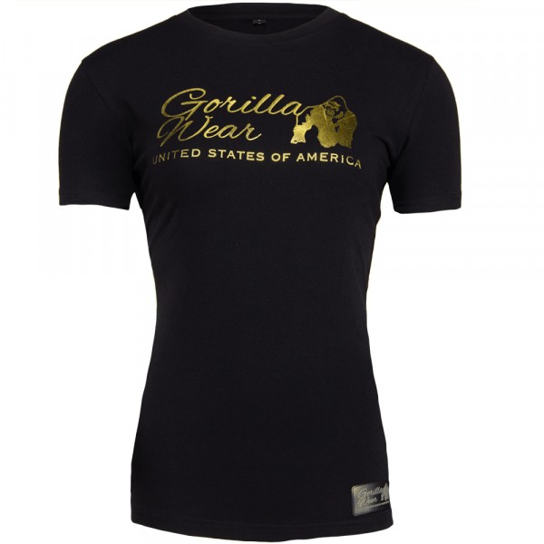 Luka T-shirt Black/Gold