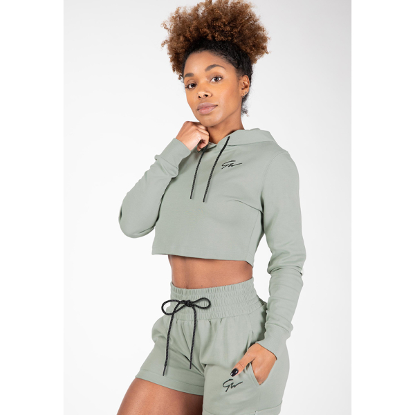 Pixley Crop Top Hoodie