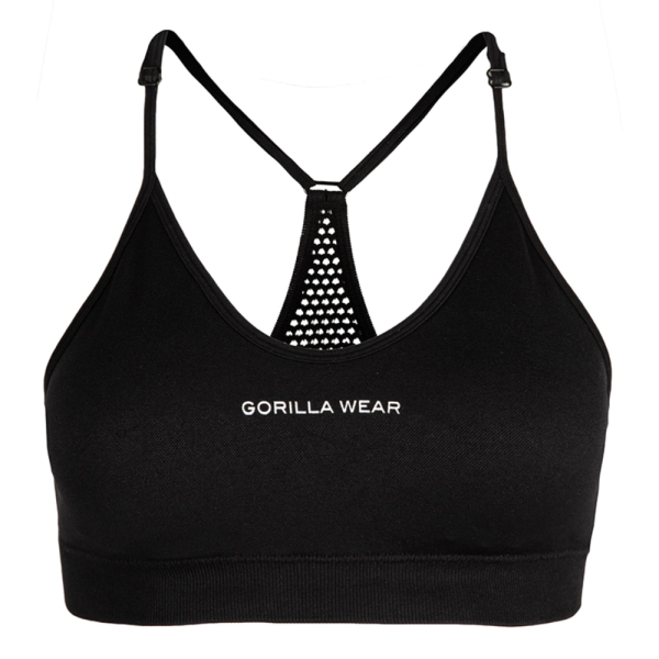 Quincy Seamless Sports Bra Black