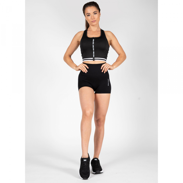 Mesa Zip Front Crop Top
