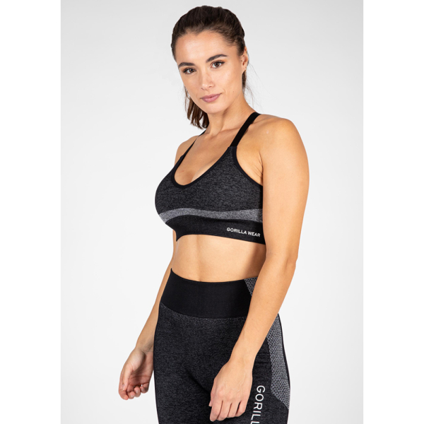 Selah Seamless Sports Bra Black