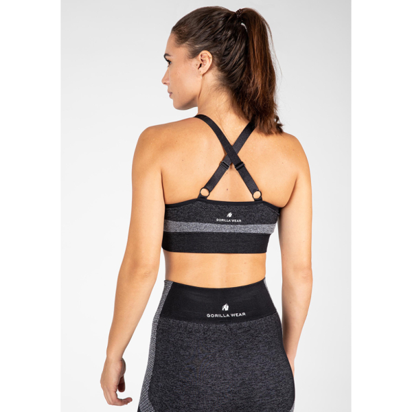 Selah Seamless Sports Bra Black