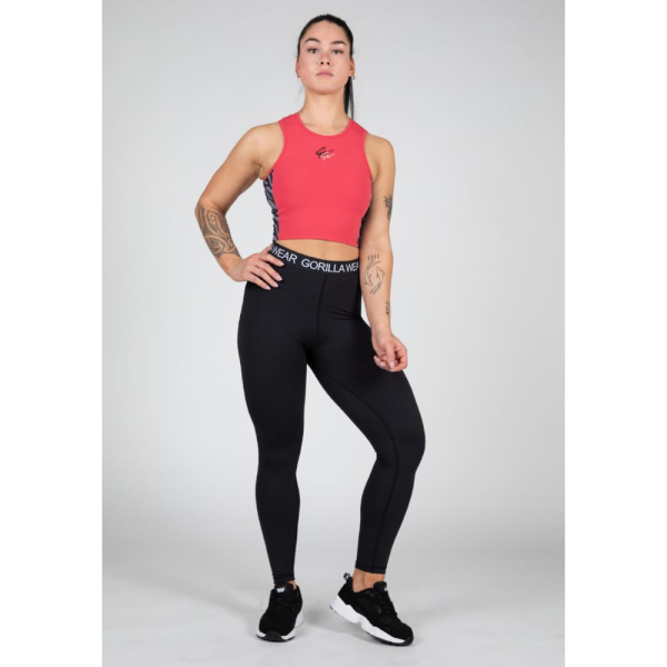 Топ Zion Crop Top Red6