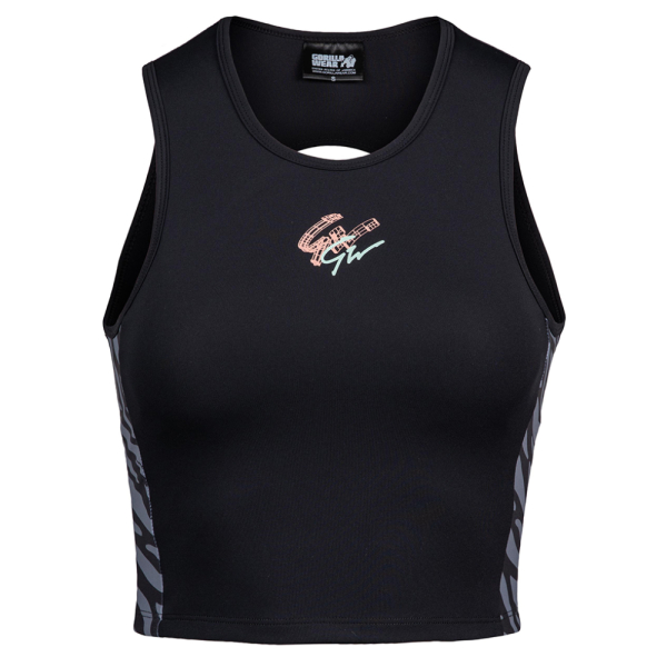 Zion Crop Top  Black