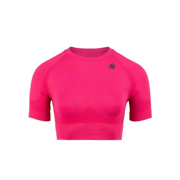 Топ Whitney Seamless Crop Top Pink2