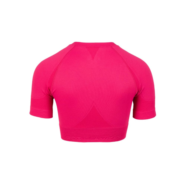 Топ Whitney Seamless Crop Top Pink3