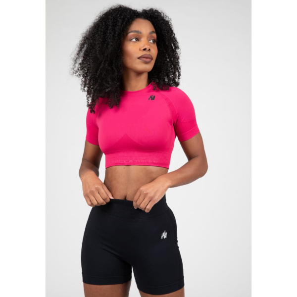 Топ Whitney Seamless Crop Top Pink
