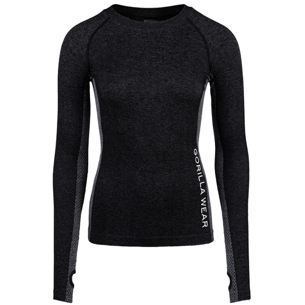 Selah Seamless Long Sleeve Black