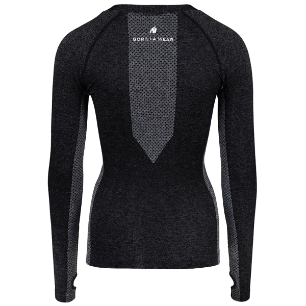 Selah Seamless Long Sleeve Black