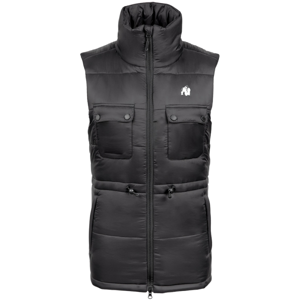 Lucia Puffer Vest Black