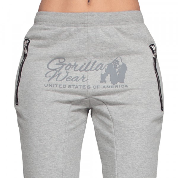 Celina Drop Crotch Joggers Gray