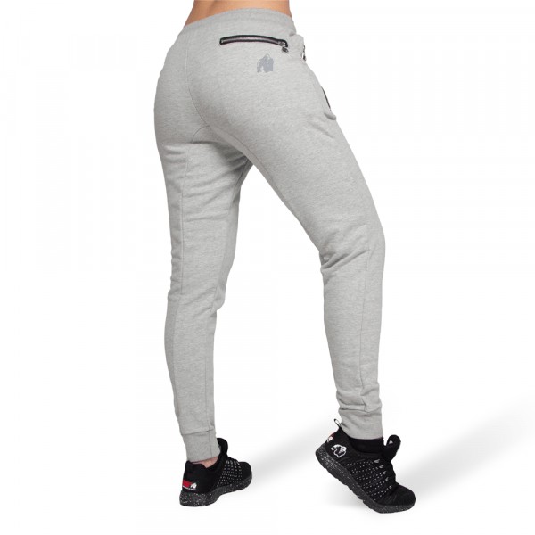 Celina Drop Crotch Joggers Gray