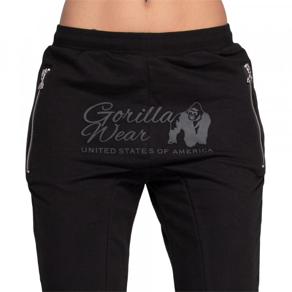 Celina Drop Crotch Joggers Black