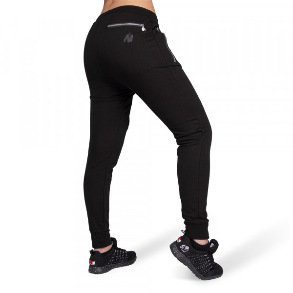Celina Drop Crotch Joggers Black