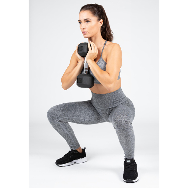 Quincy Seamless Leggings Gray Melange