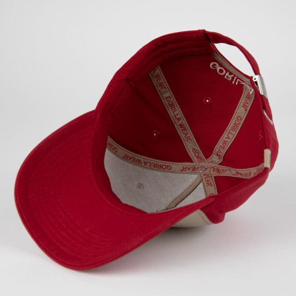Buckley Cap - Red/Beige