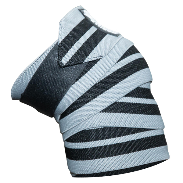 Knee Wraps Gray/Black 2 м