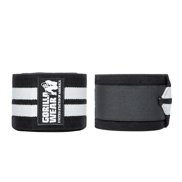 Knee Wraps Black/White 2,5 м