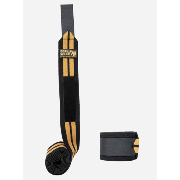 Knee Wraps Black/Gold 2,5 м.