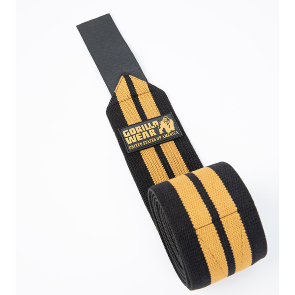 Knee Wraps Black/Gold 2,5 м.